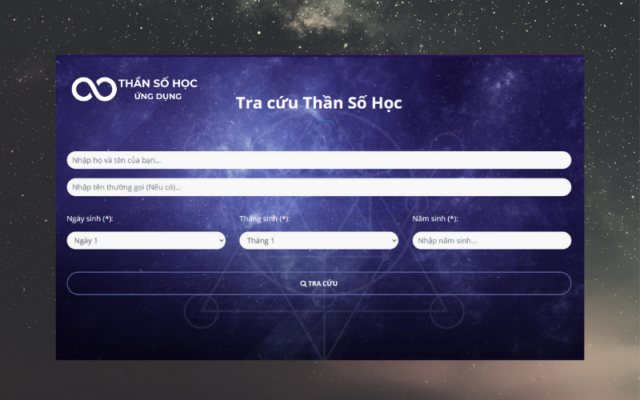 tra cứu thần số học